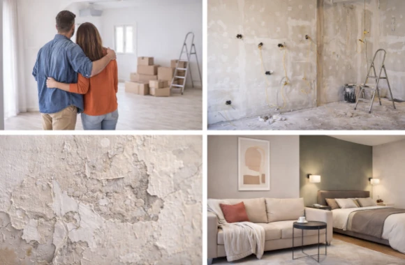cas courants renovation peinture enduits