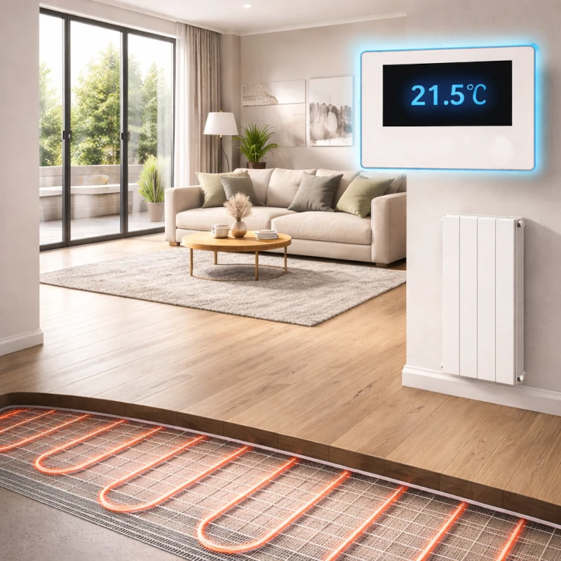 solution chauffage thermique plancher chauffant